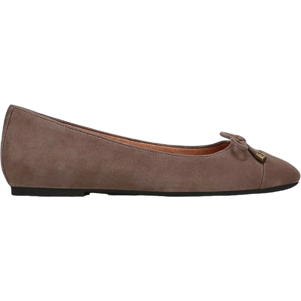 Vionic Women's Slip On Flats Driftwood Suede