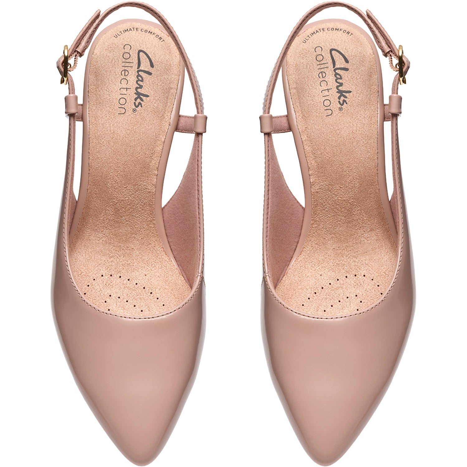 Clarks Kepley Lane Women's Dress Heels Light Pink Leather