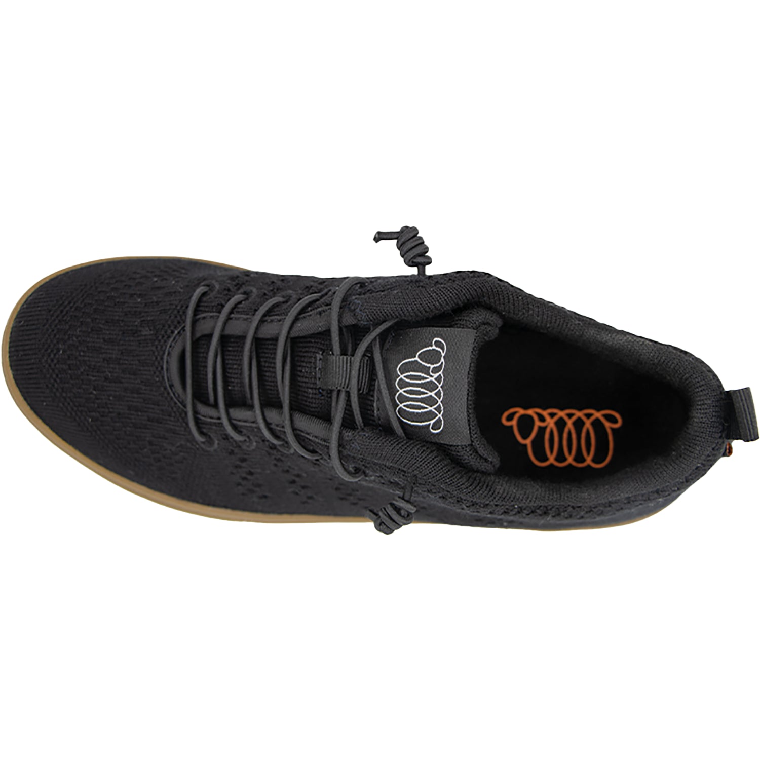 Kiama Men's Sporty Lace Up Shoes Jet Gum