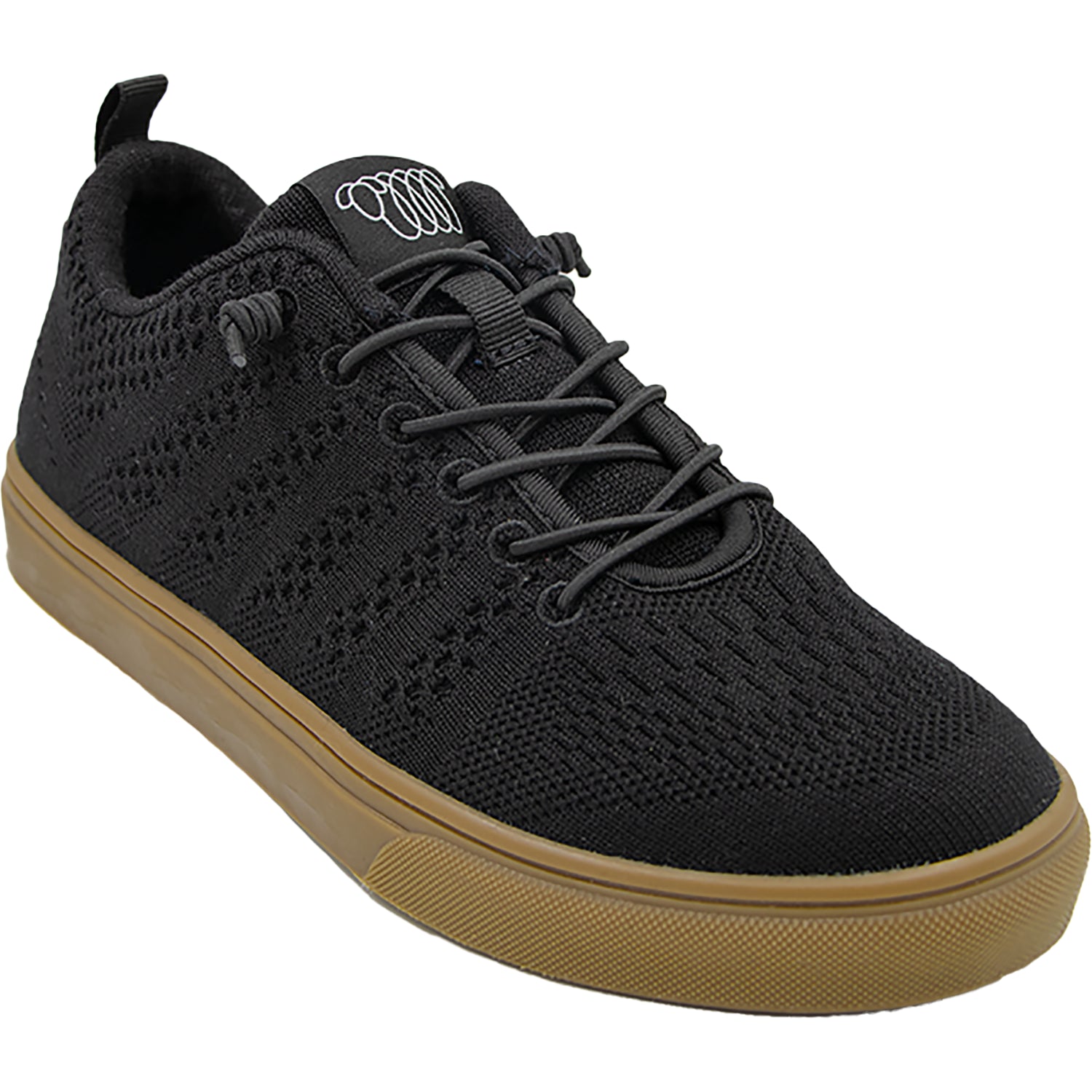 Kiama Men's Sporty Lace Up Shoes Jet Gum