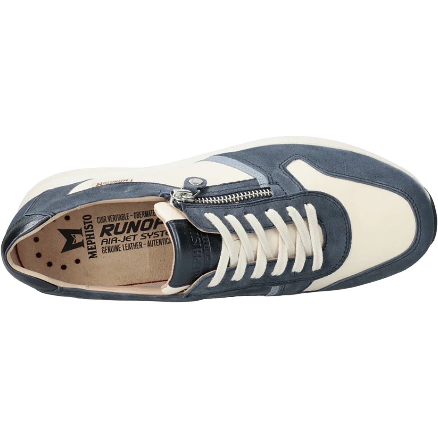 Mephisto Kim Women's Lace Up Shoes Jeans Blue