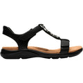 Clarks Kitly Gem Women's Dress Sandals Black Leather