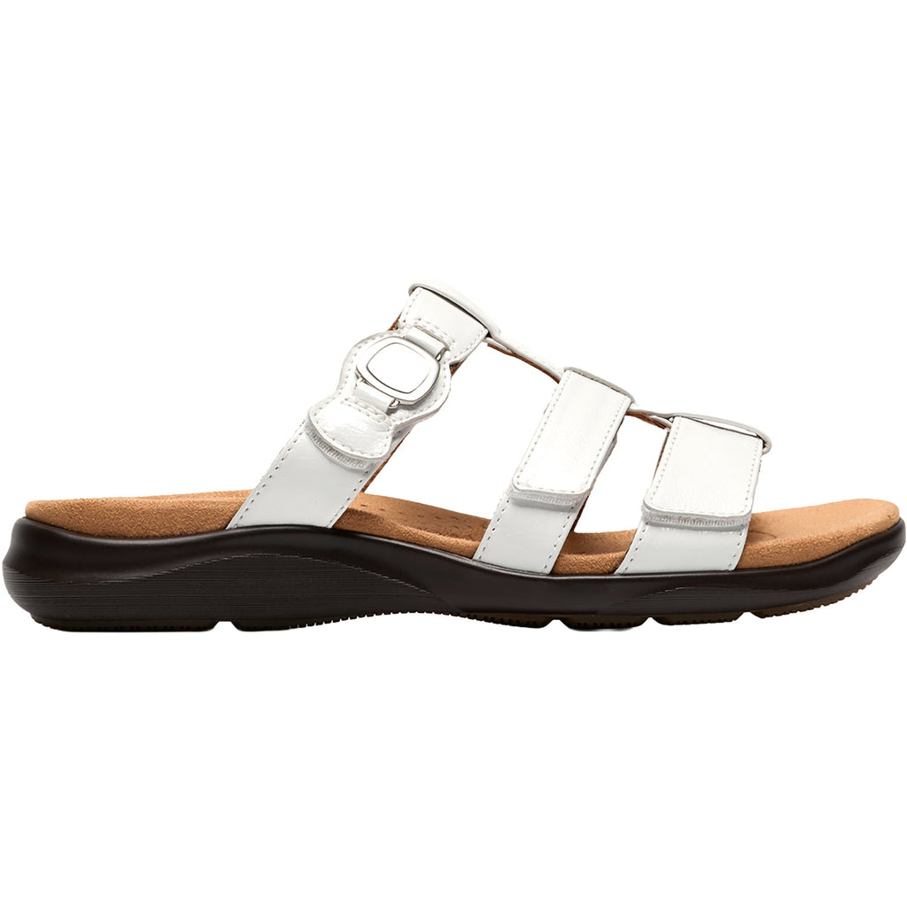 Kitly Pearl Women's Dress Sandals White Patent