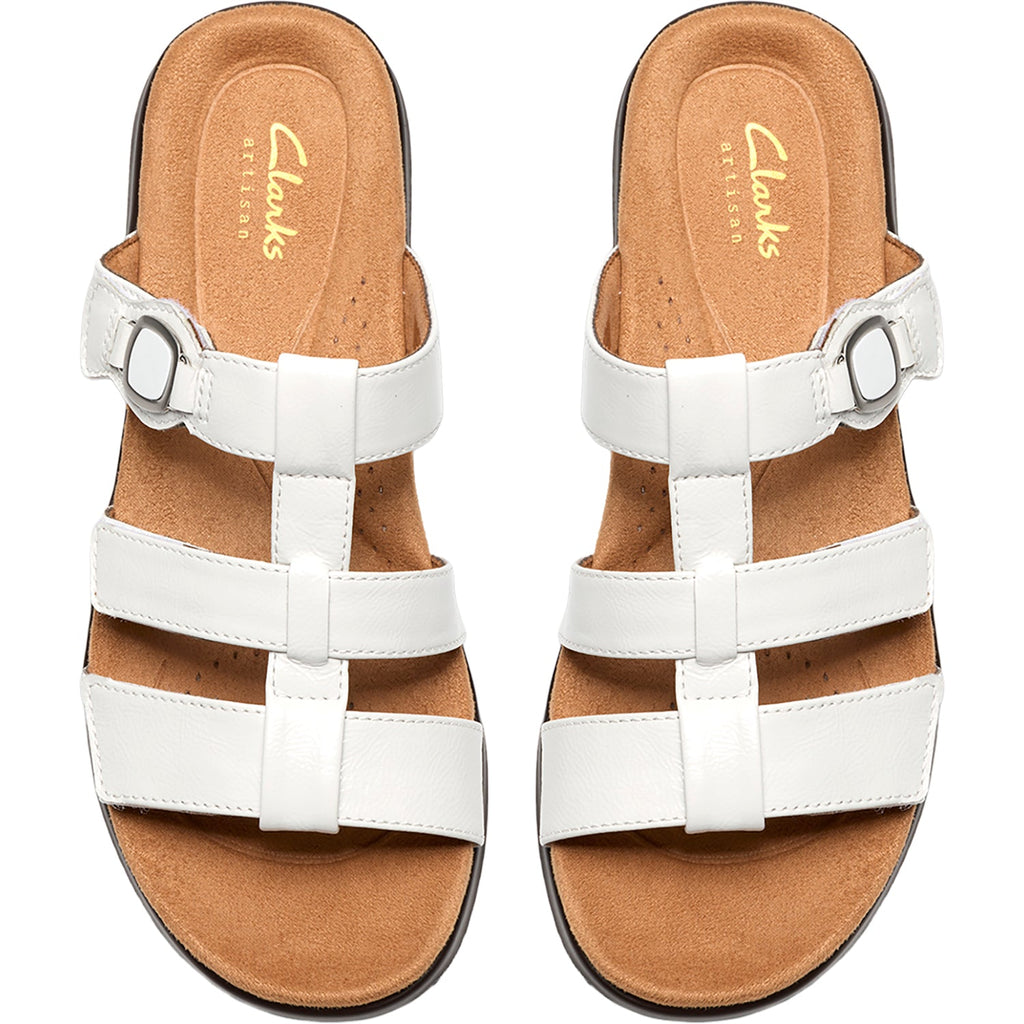 Kitly Pearl Women's Dress Sandals White Patent