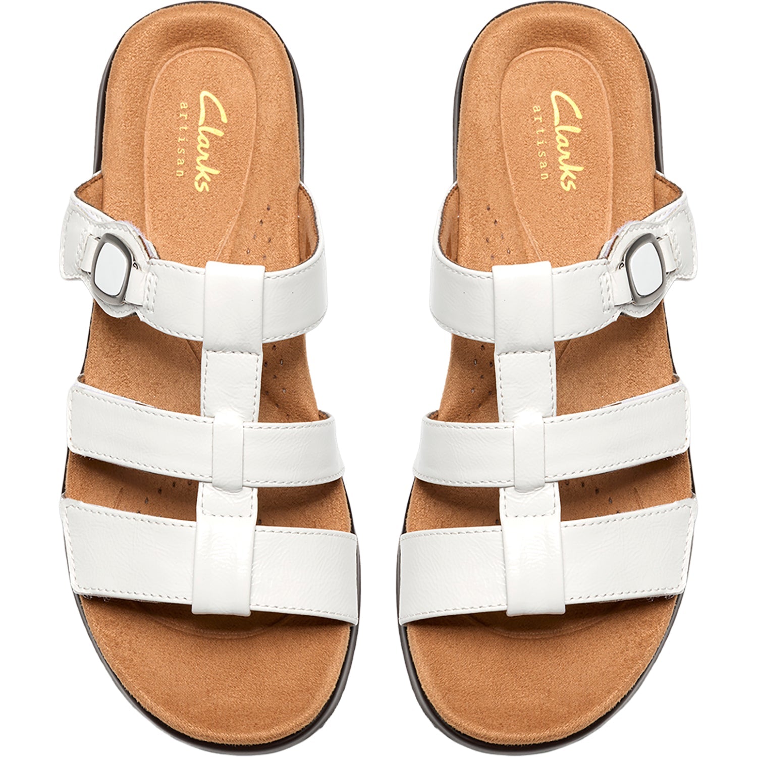 Kitly Pearl Women's Dress Sandals White Patent