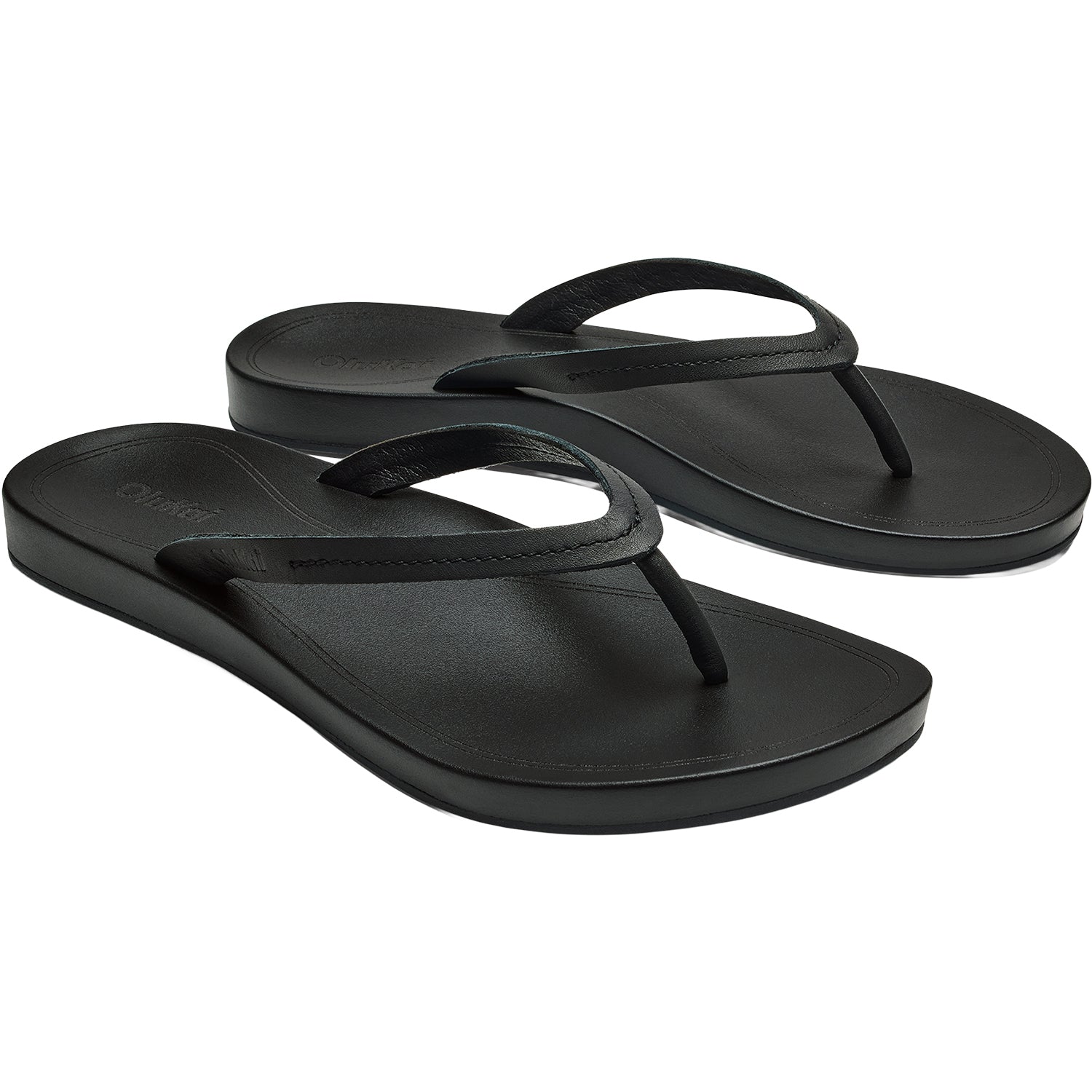 Olukai Lalahi Women's Sandals Thong Sandals Lava Rock/Lava Rock