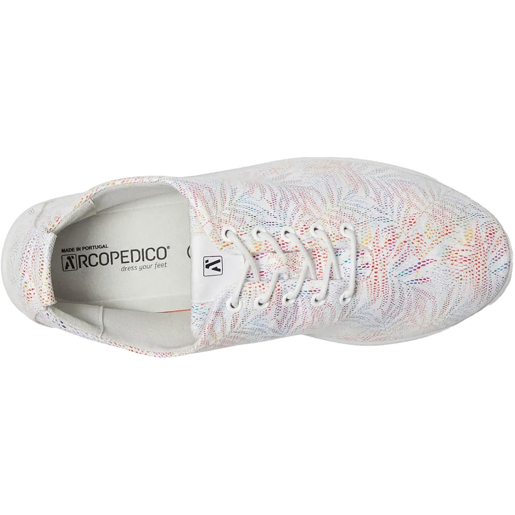 Arcopedico Lanin Women's Shoes White Palm Multi