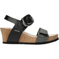 Mephisto Leandre Women's Wedge Sandals Grey Havana