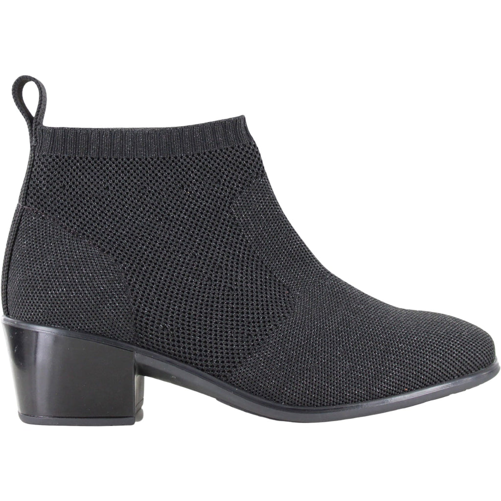 Naot Legacy Women's Boots Black Silver Knit