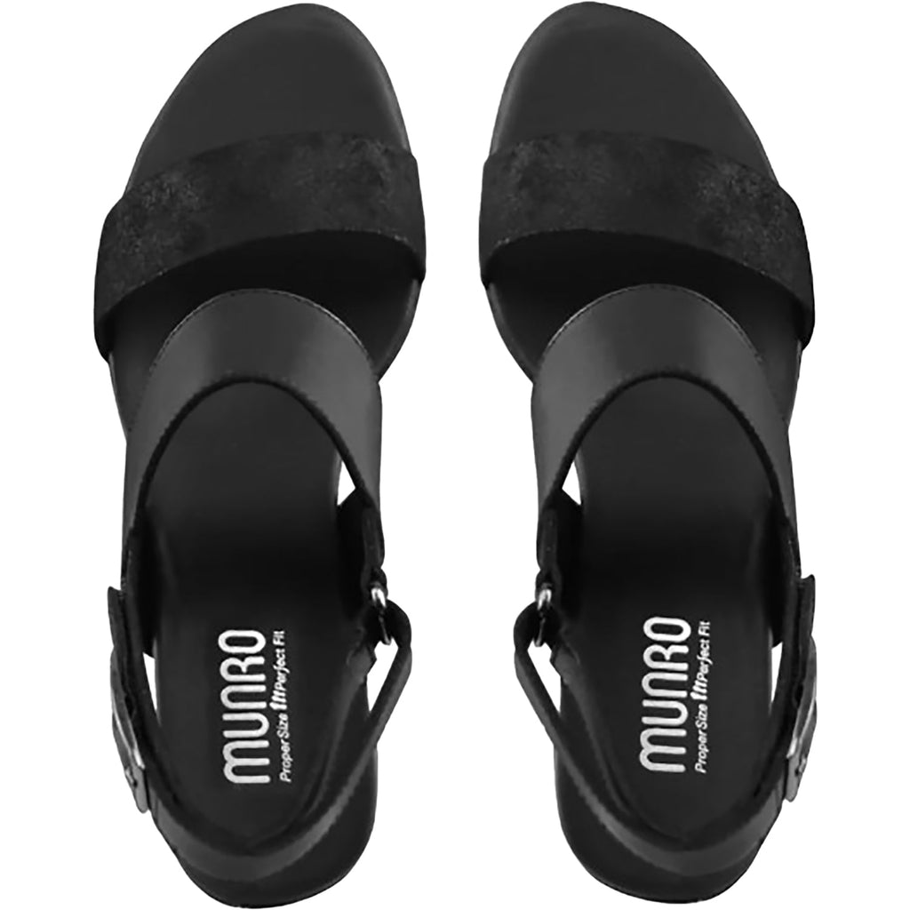 Munro Livia Women's Dress Sandals Black Combo
