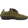 Arcopedico LS Knit Fabric Women's Athleisure Lace Up Shoes Olive