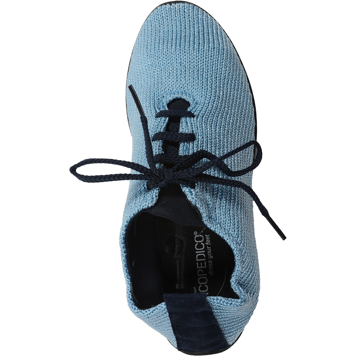 Arcopedico LS Knit Women's Athletic Athleisure Shoes Lace Up Shoes Sky Blue