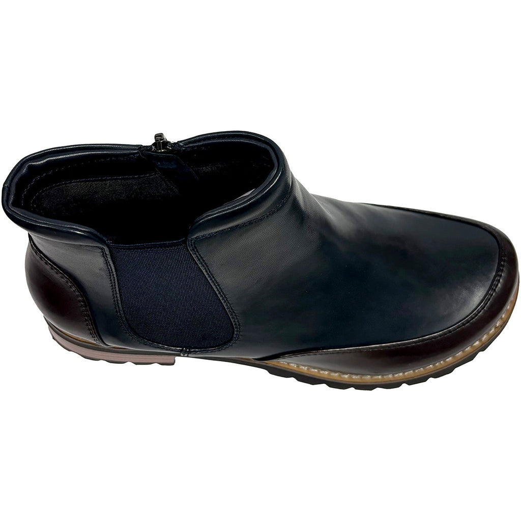 Regarde le Ciel Layla-01 7384 Women's Boots TDM/Navy Combi Leather