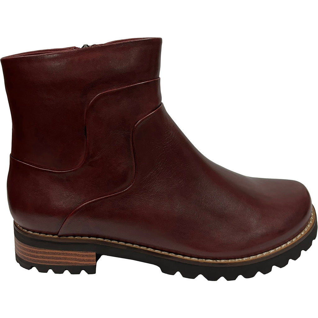 Regarde le Ciel Layla-10 008 Women's Boots Sangria Leather