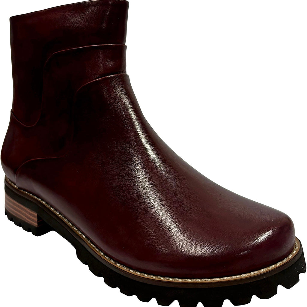 Regarde le Ciel Layla-10 008 Women's Boots Sangria Leather