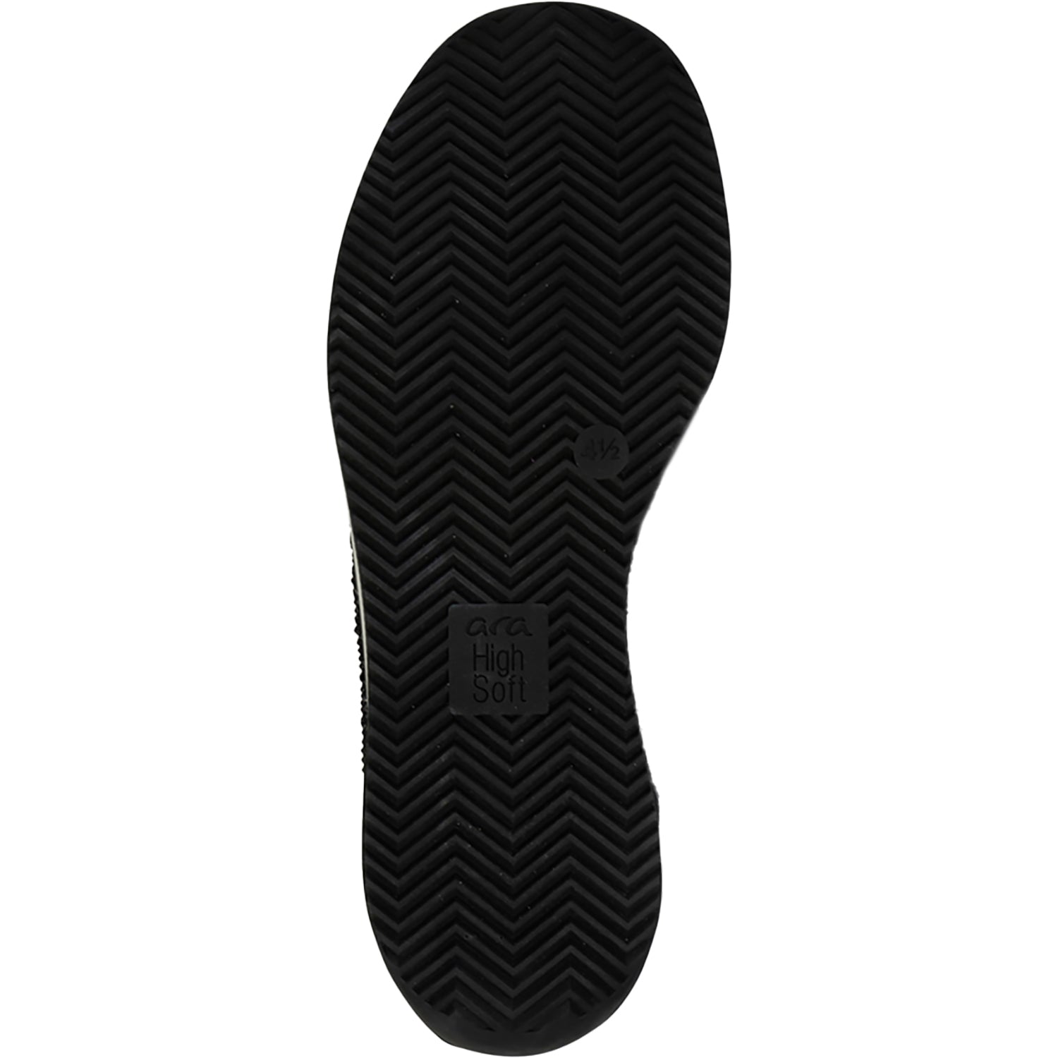 Ara Lisbon Wovenstretch With Sparkle Women's Athletic Athleisure Shoes Slip Ons Black/White
