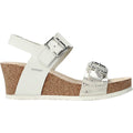 Mephisto Lissandra Women's Wedge Sandals White Helios