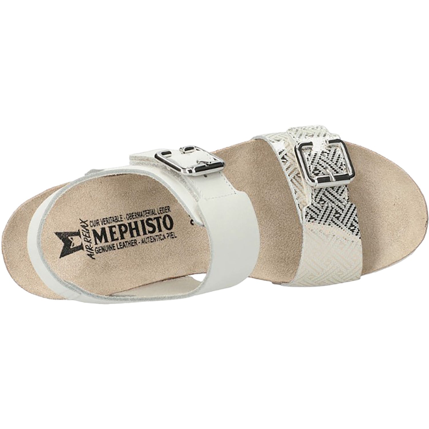 Mephisto Lissandra Women's Wedge Sandals White Helios