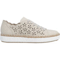 Rieker M2902-60 Women's Sporty Lace Up Shoes Crema/Perle