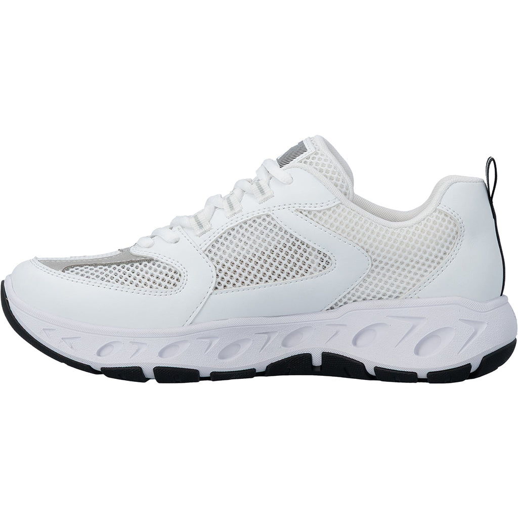 Rieker M6501-80 Edith 01 Women's Hands-Free Sneakers Weiss/Weiss/Cement