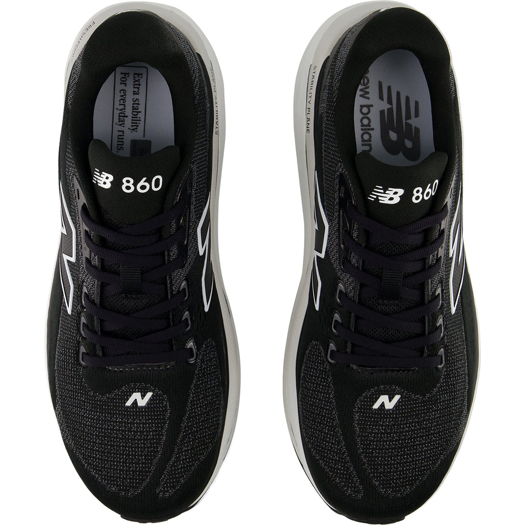 New Balance Fresh Foam X 860v15 (Stability Support) Men's Athletic Shoes Black/White