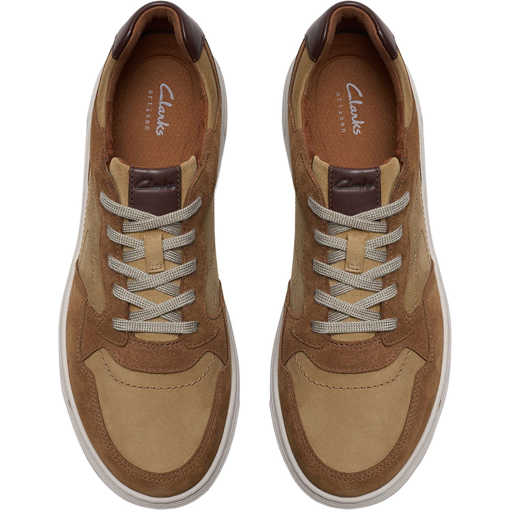 Clarks Mapstone Sport Men's Lace Up Shoes Cola Combi