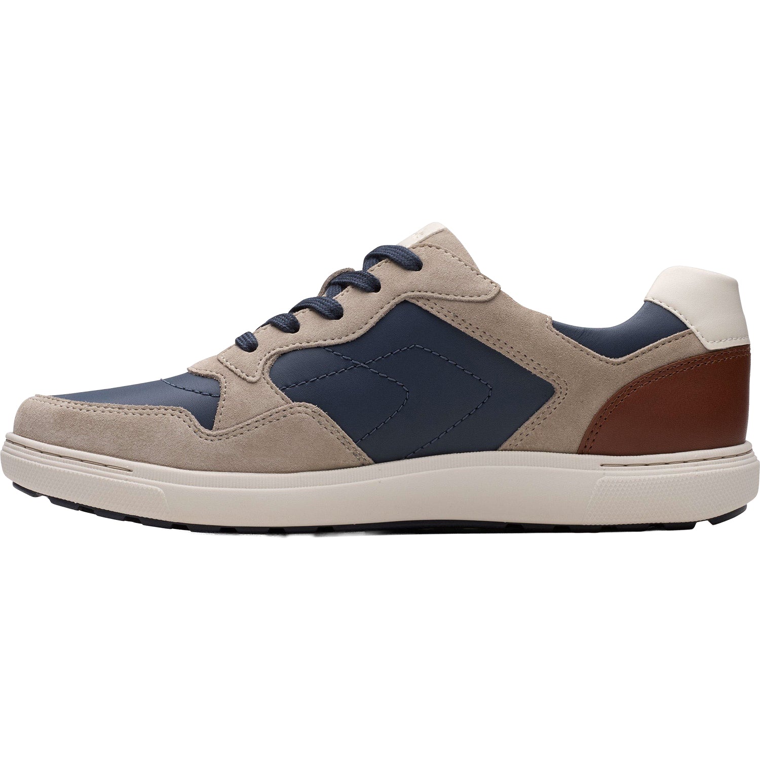 Clarks Mapstone Sport Men's Lace Up Shoes Grey Combi