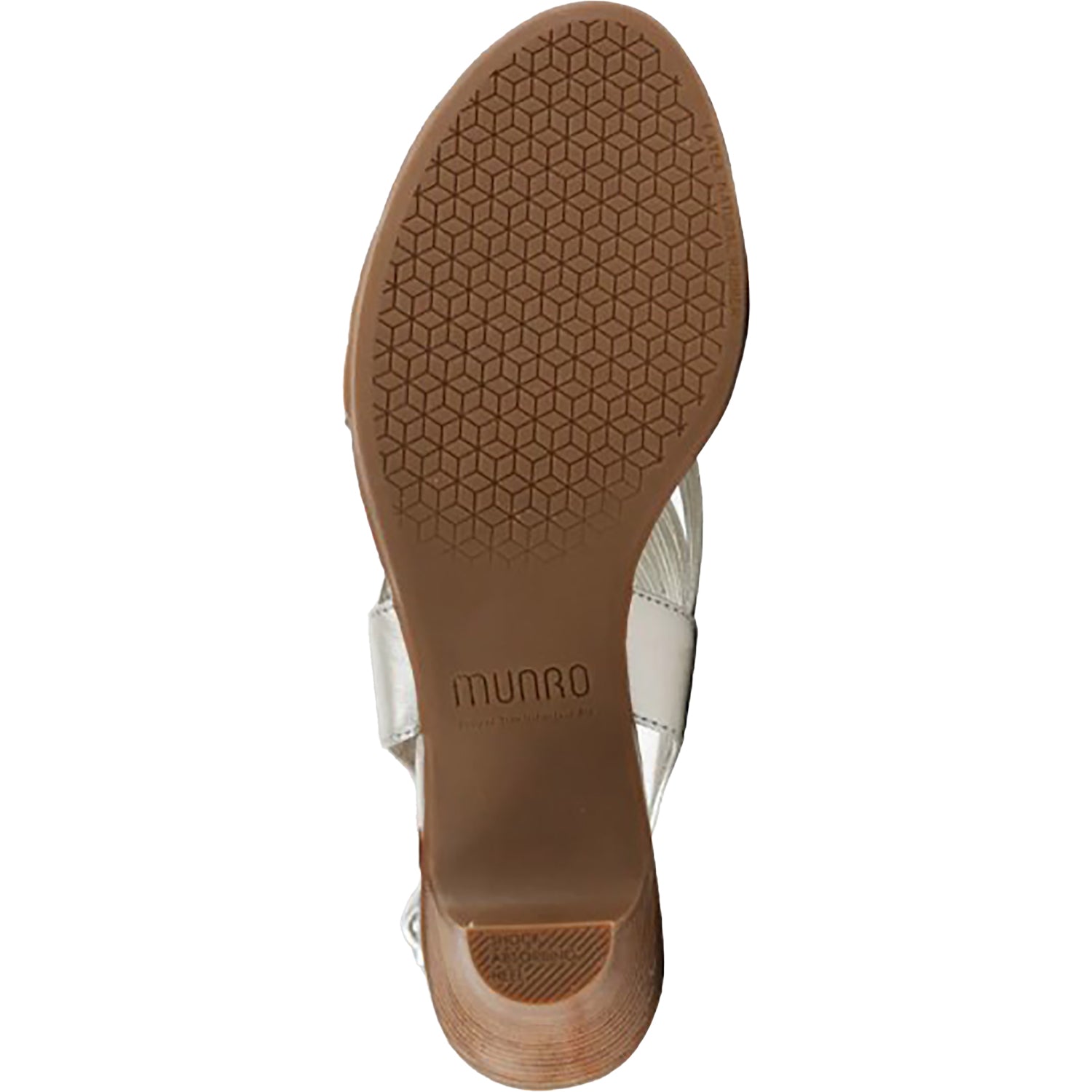 Munro Marianna Women's Dress Sandals Natural Metallic