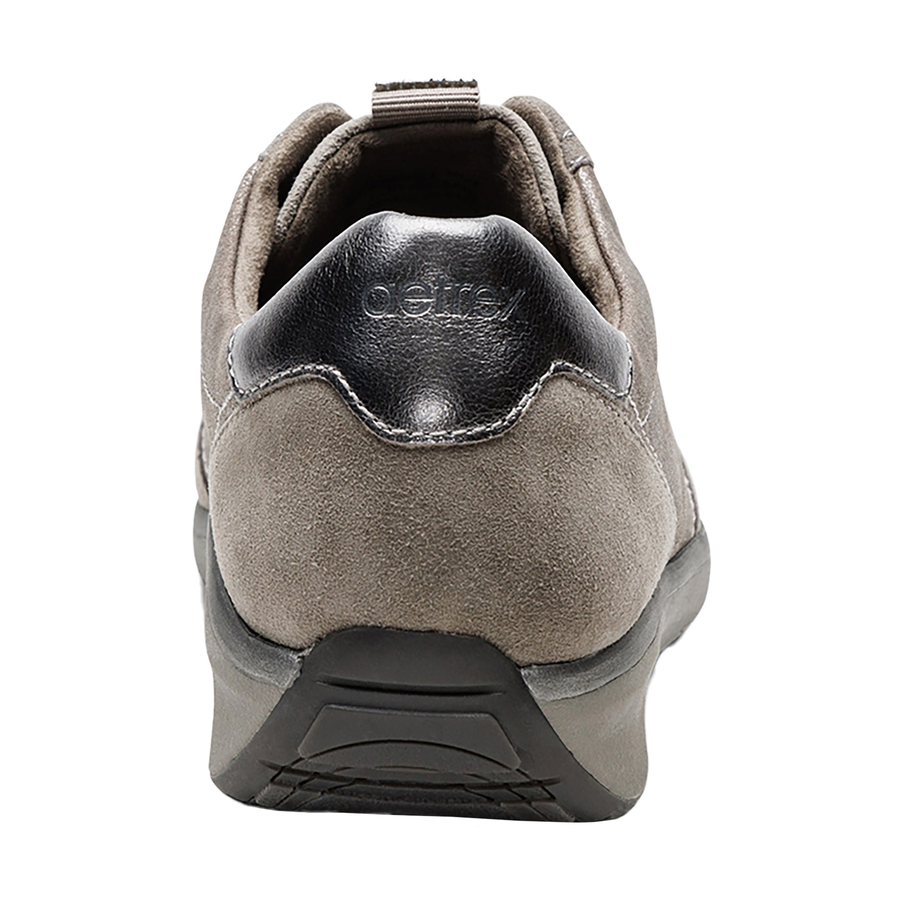 Aetrex Megan Women's Slip Ons Sporty Pewter Metallic Combi Leather