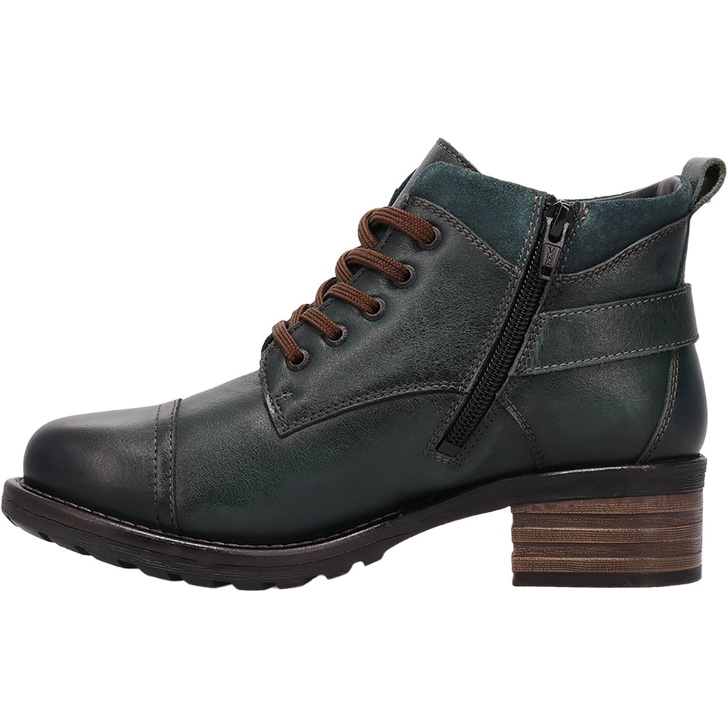 Taos Mini Crave Women's Boots Deep Teal Green Leather
