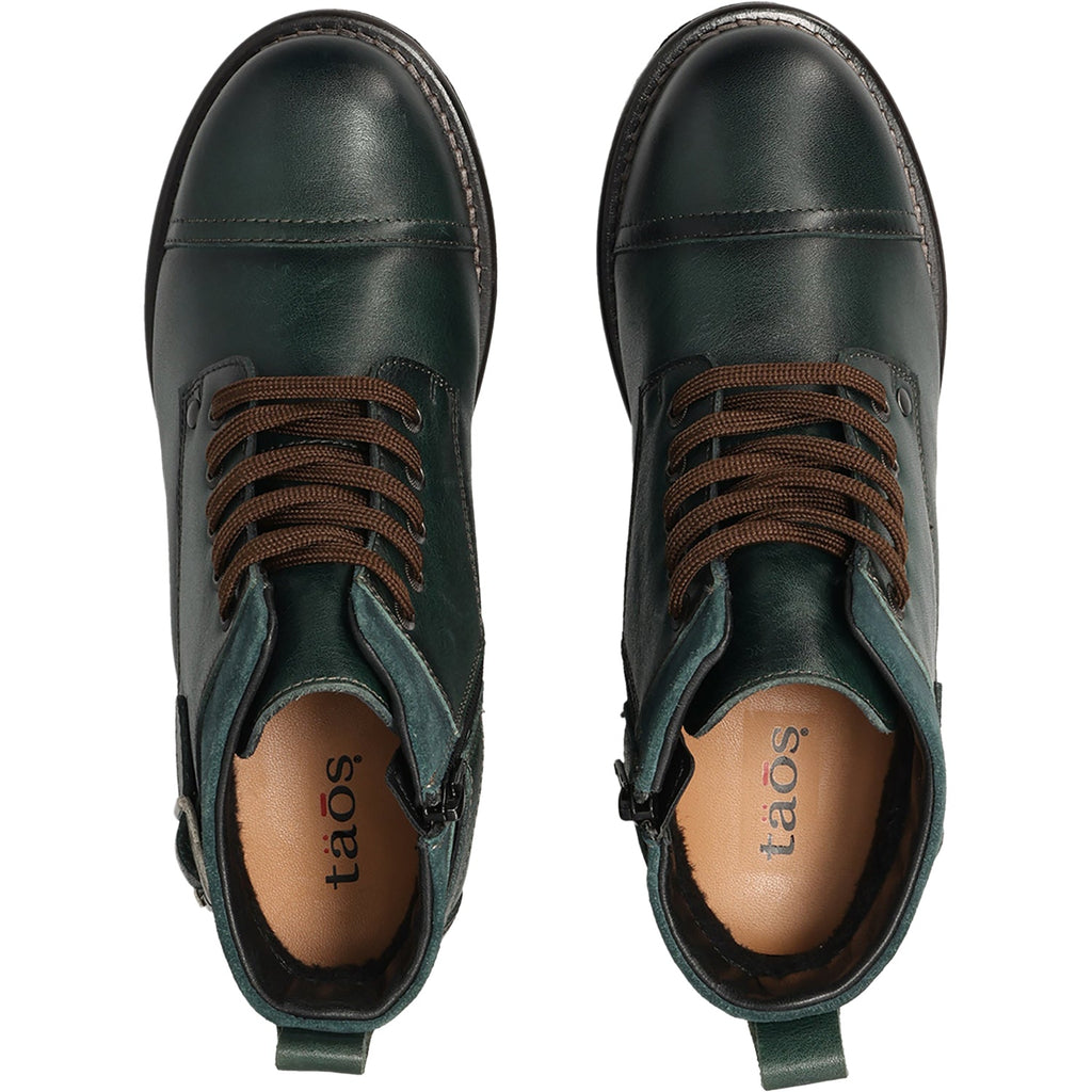 Taos Mini Crave Women's Boots Deep Teal Green Leather