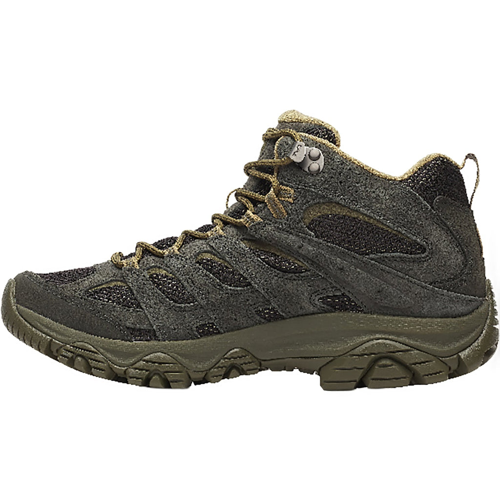 Merrell Moab 3 Mid Waterproof Men's Athletic Shoes Hiking Trail Black/Beluga
