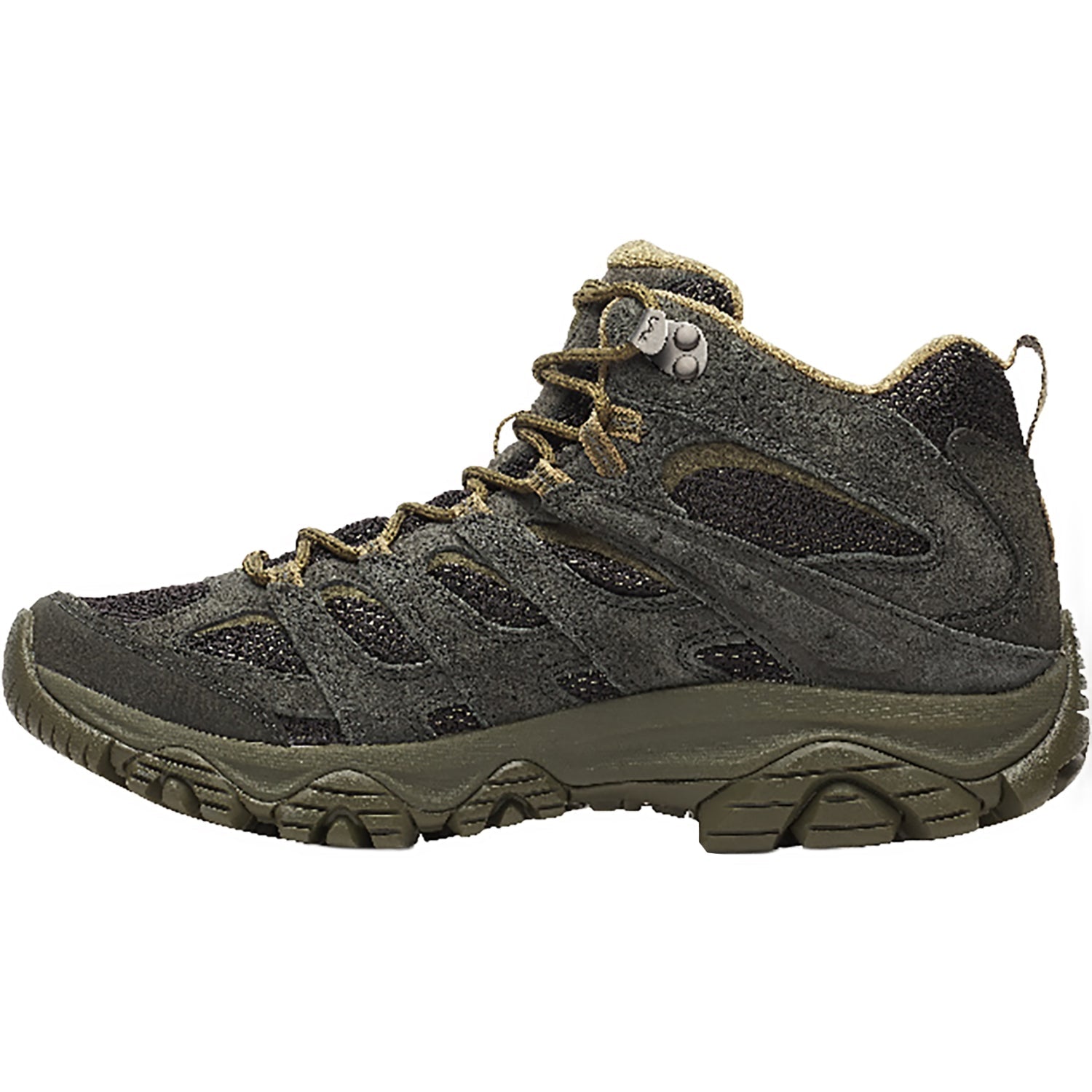 Merrell Moab 3 Mid Waterproof Men's Athletic Shoes Hiking Trail Black/Beluga
