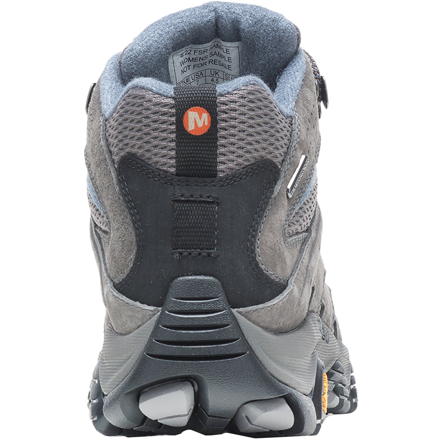 Merrell Moab 3 Mid Waterproof Women's Athletic Shoes Trail Hiking Shoes Granite