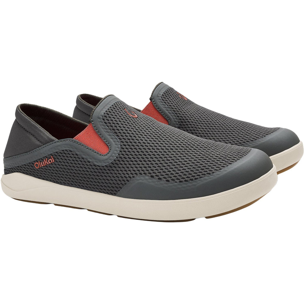 OluKai Moku Men's Slip Ons Island Salt