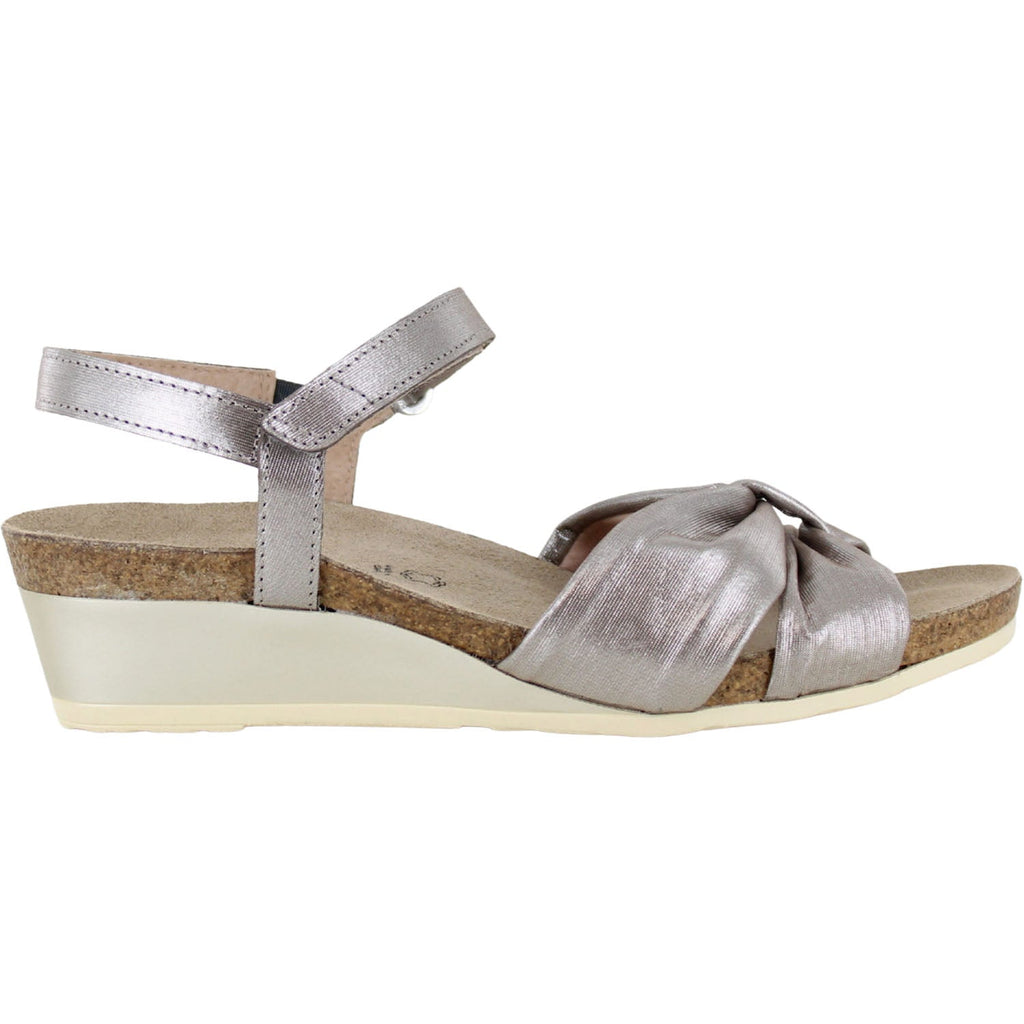 Naot Madame Women's Dress Sandals Silver Threads