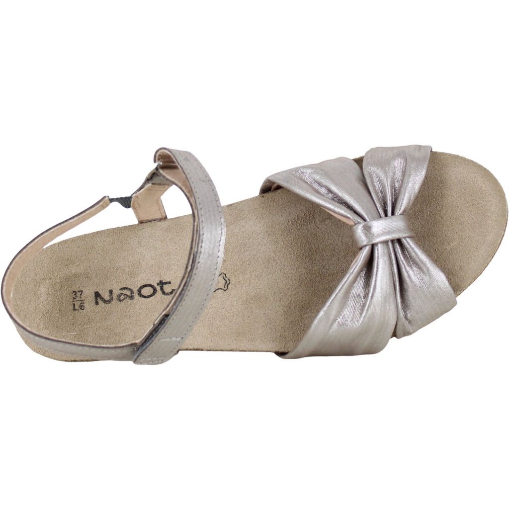 Naot Madame Women's Dress Sandals Silver Threads