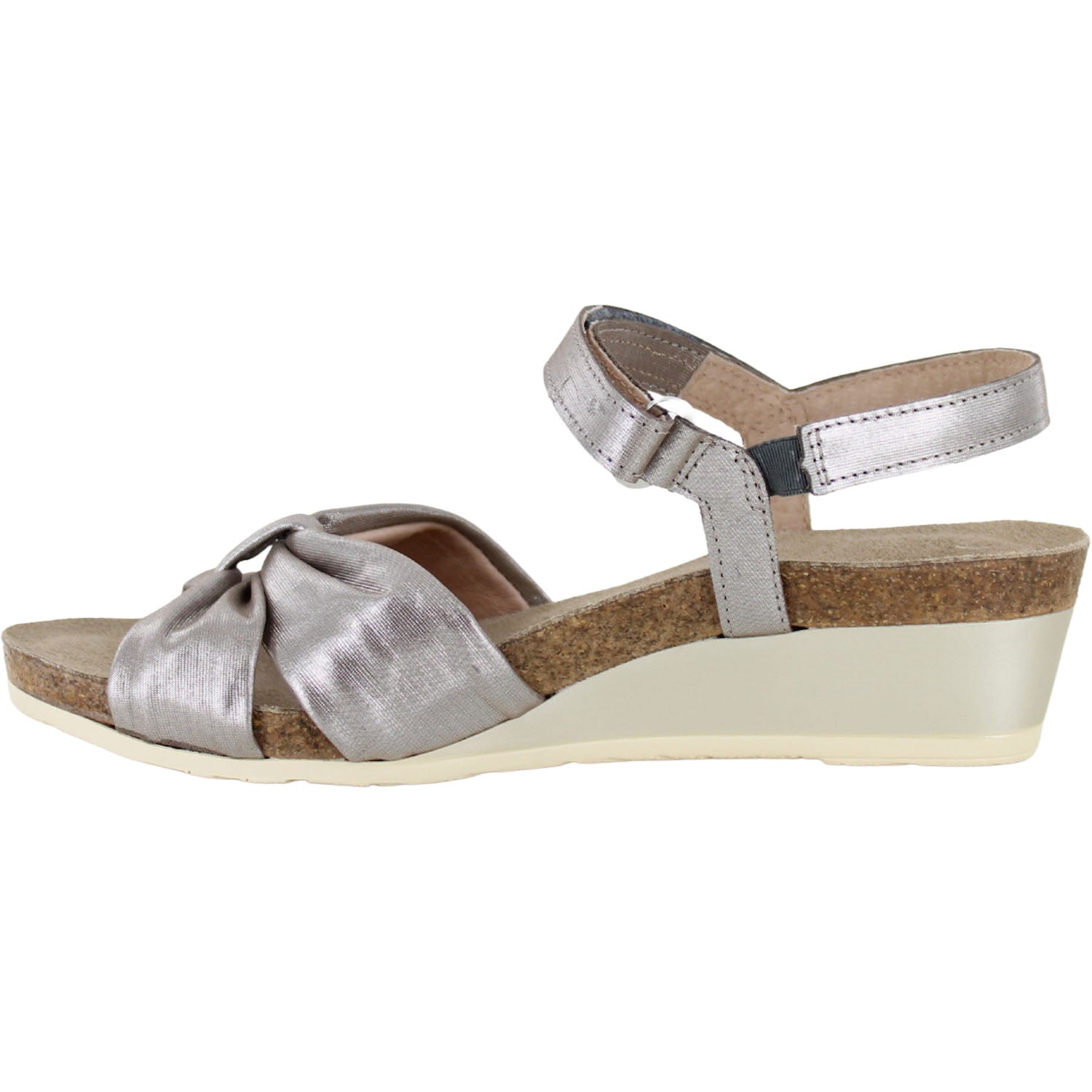 Naot Madame Women's Dress Sandals Silver Threads