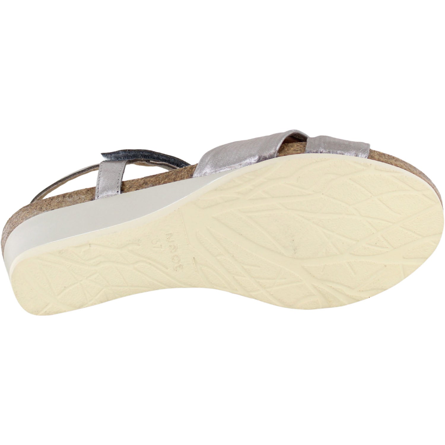 Naot Madame Women's Dress Sandals Silver Threads