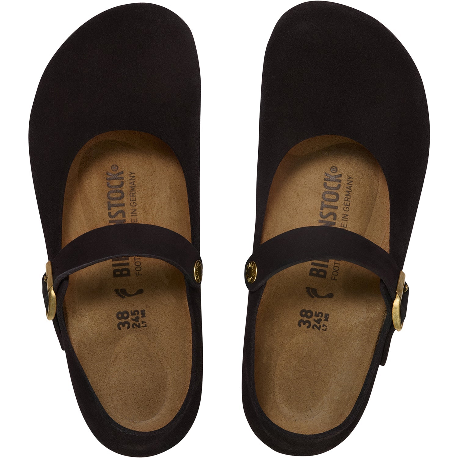 Birkenstock Mantova Women's  Black Suede