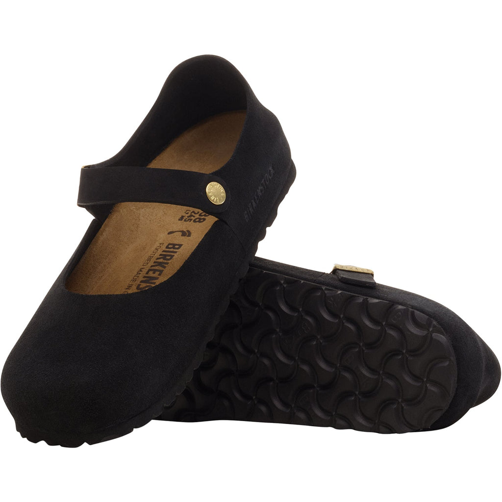 Birkenstock Mantova Women's  Black Suede