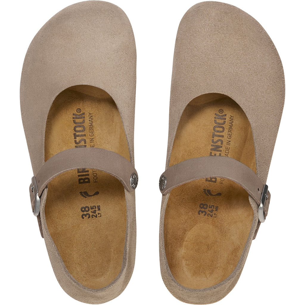 Birkenstock Mantova Women's Mary Jane Traditional Taupe Suede