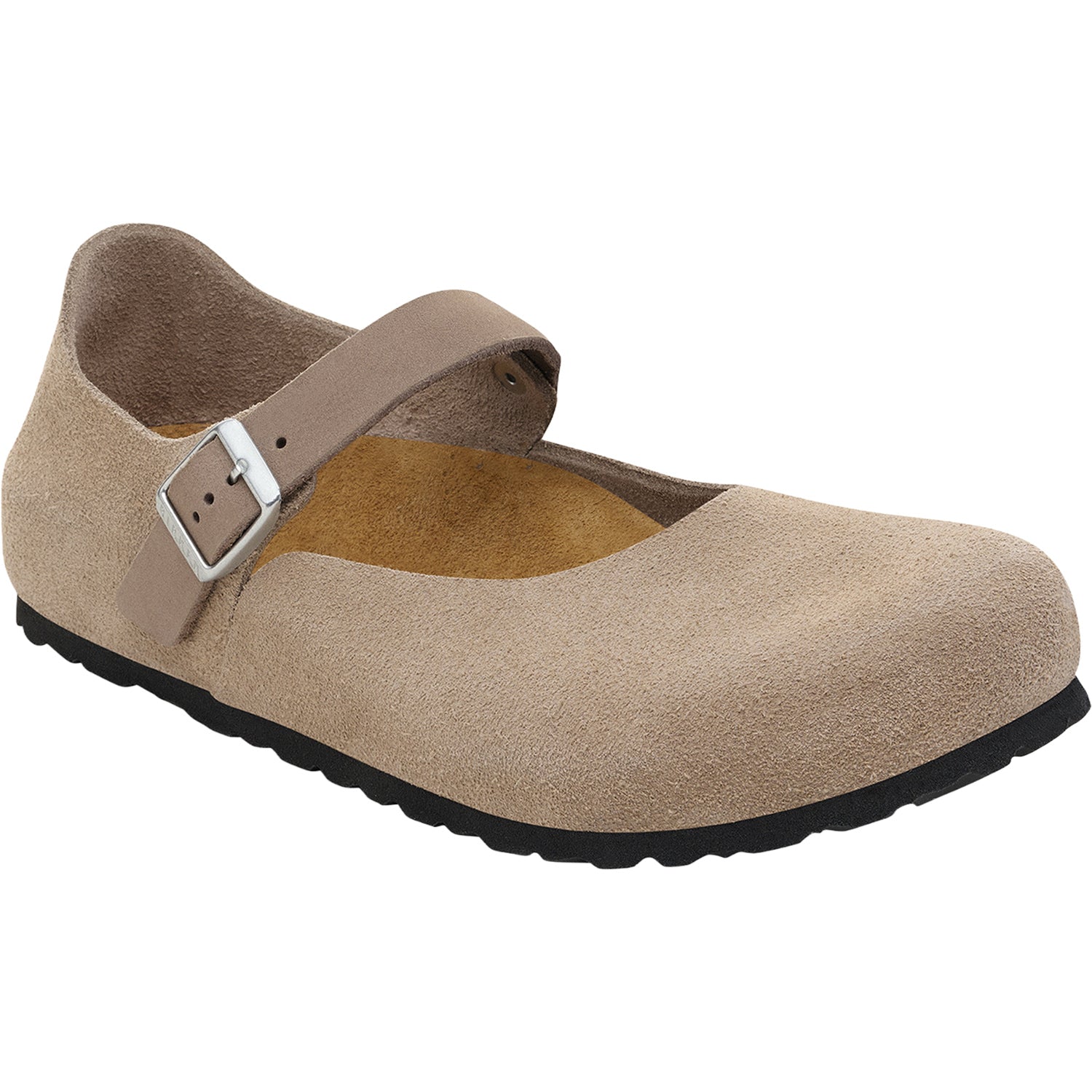 Birkenstock Mantova Women's Mary Jane Traditional Taupe Suede