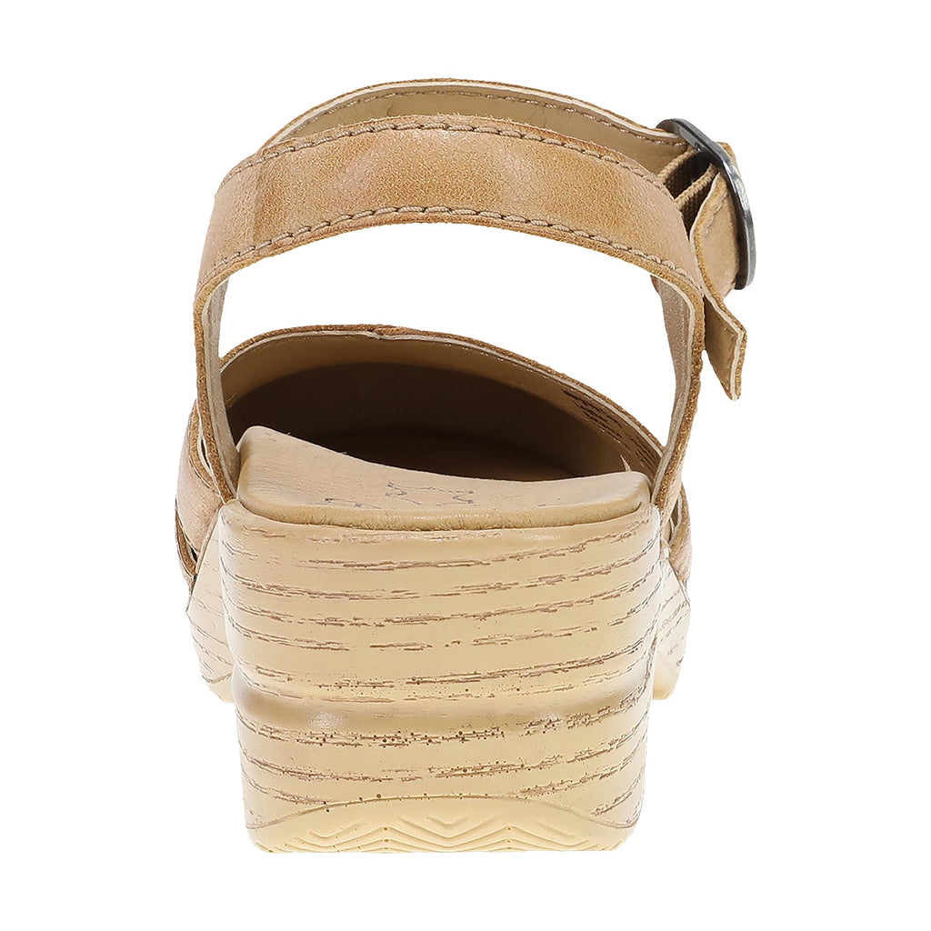 Dansko Margreta Women's Mary Jane Clogs Honey Distressed