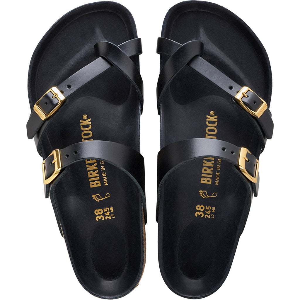 Birkenstock Mayari Amalfi Women's Sandals Black Leather
