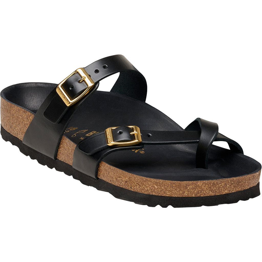 Birkenstock Mayari Amalfi Women's Sandals Black Leather
