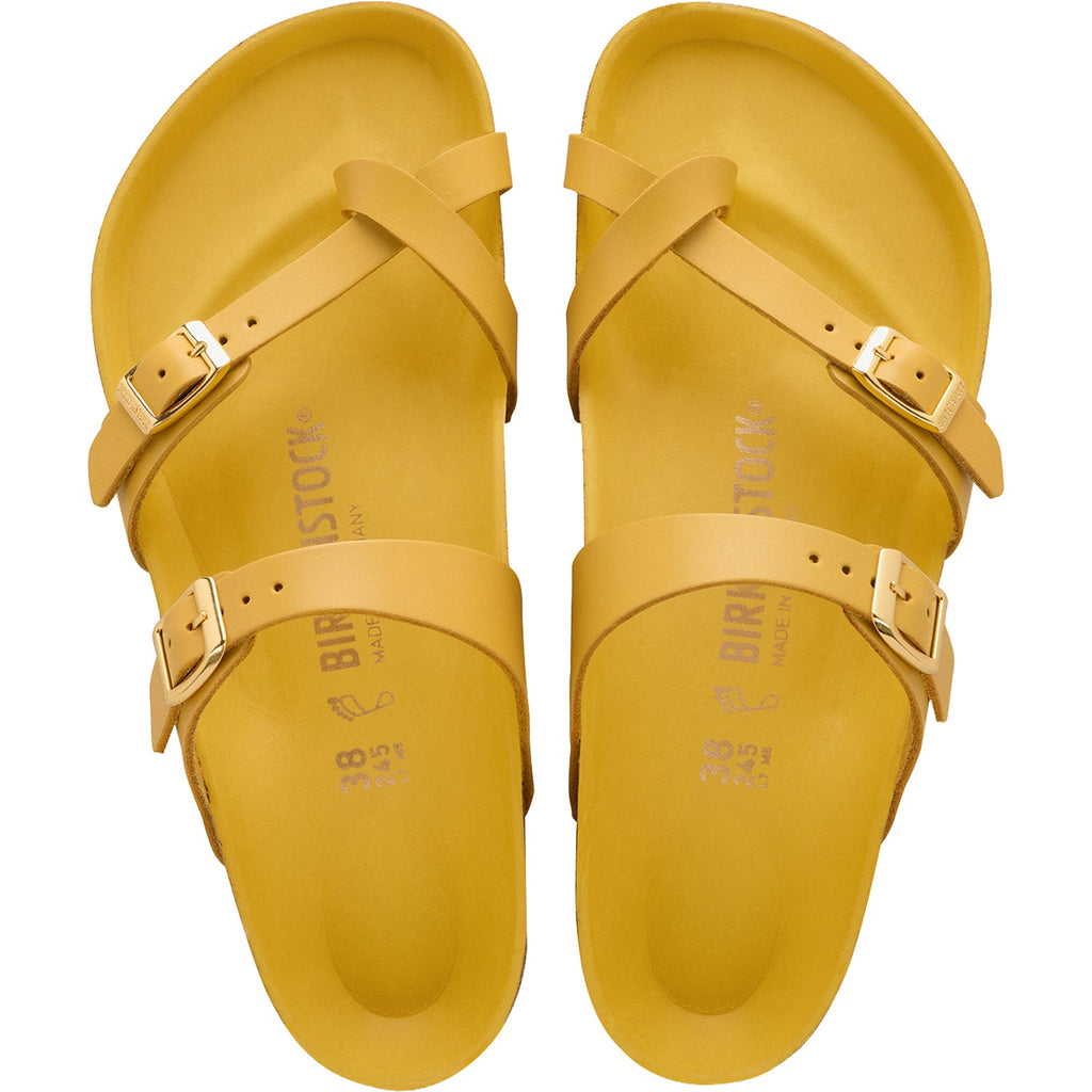 Birkenstock Mayari Amalfi Women's Sandals Ochre Leather