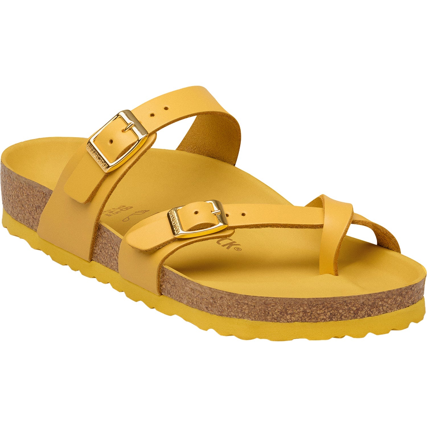 Birkenstock Mayari Amalfi Women's Sandals Ochre Leather