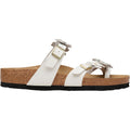 Birkenstock Mayari Flowers Women's Sandals White Leather