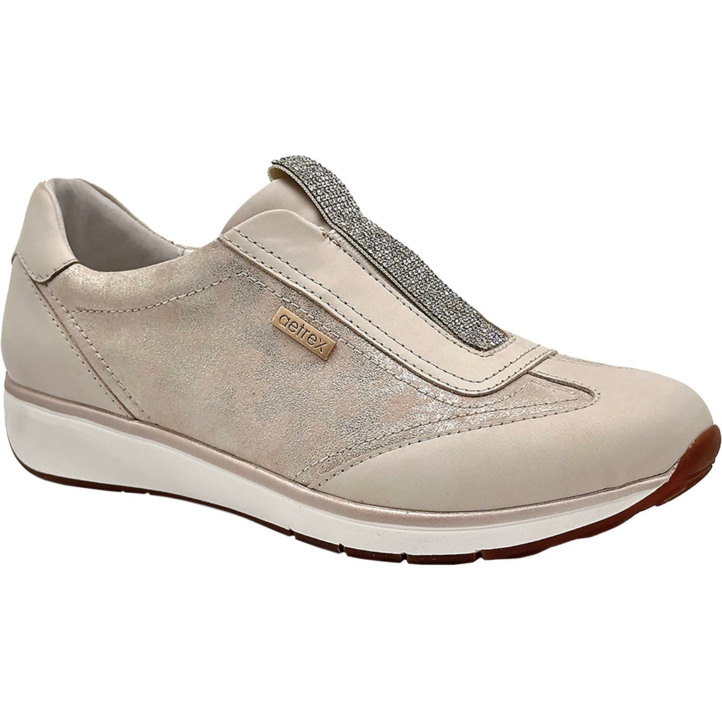 Aetrex Megan Women's Slip Ons Sporty Champagne